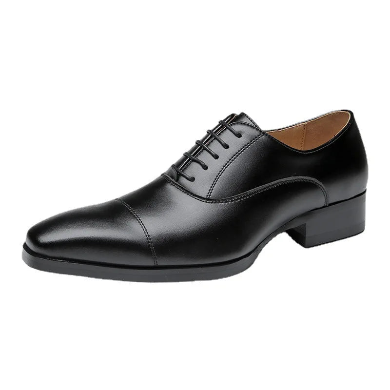 Mens Luxury Italian Oxford Leather Loafers 2024